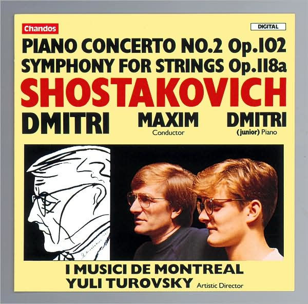 Shostakovich: Piano Concerto No. 2; Symphony for Strings