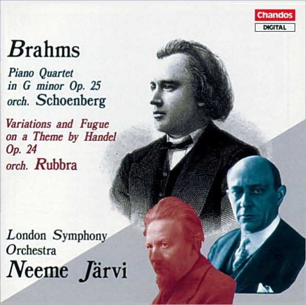 Johannes Brahms: Piano Quartet in G Minor, Op. 25; Variations and Fugue on a Theme by Handel, Op. 24