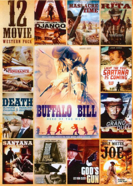 12 Movie Western Pack [3 Discs]