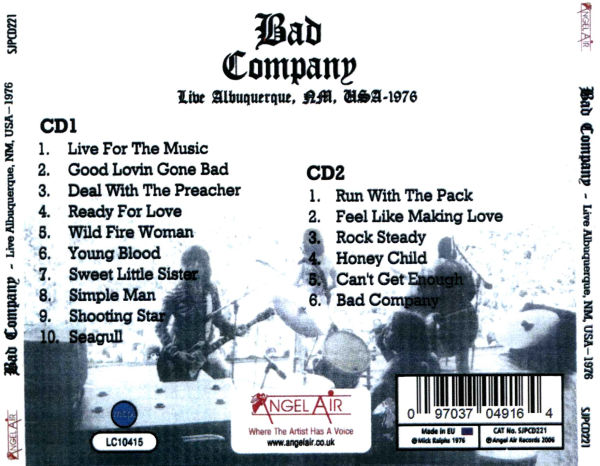 Live From Albuquerque, NM, USA, 1976