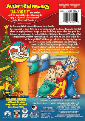 Alvin And The Chipmunks Christmas Dvd