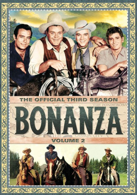 Bonanza: The Official Third Season, Vol. 2 [4 Discs] | DVD | Barnes ...