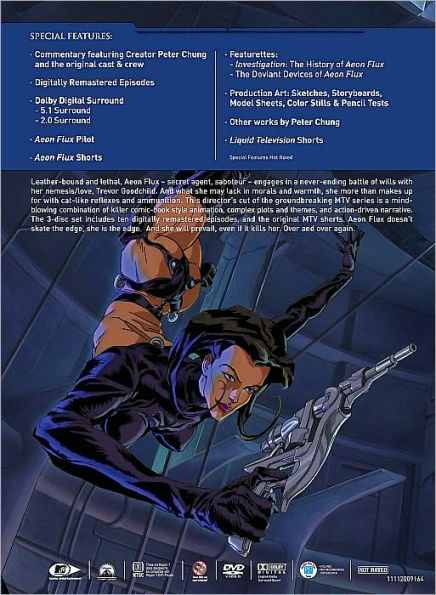 aeon flux dvd cover art