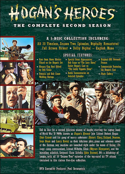 Hogan's Heroes - Season 2 by Bob Sweeney, Edward H. Feldman, Gene ...