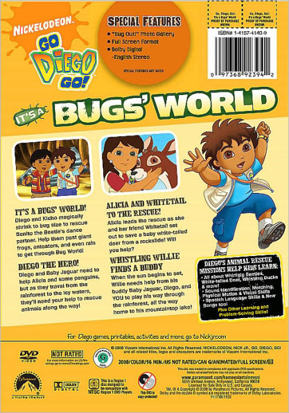 Go Diego Go!: It's a Bug's World