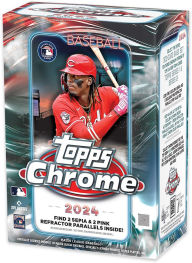 MLB 2024 Topps Chrome Baseball Blaster Box