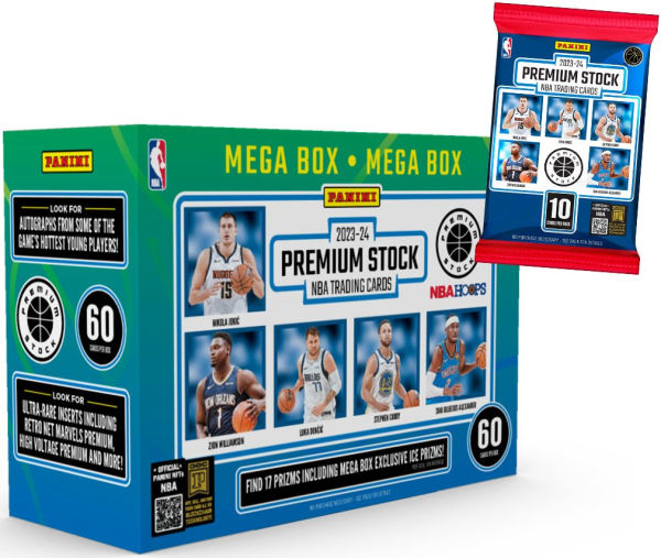 NBA 2023-2024 NBA Premium Stock basketball Mega Box
