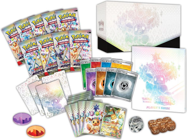 Pokemon Scarlet Violet S8.5 Prismatic Evolutions Elite Trainer Box