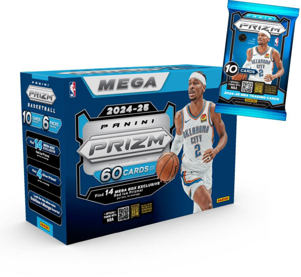 2024 NBA Prizm 24-25 Basketball Mega Box by PANINI | Barnes & Noble®