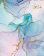 2023-2024 Monthly Planner - Pastel Marble - Surrey Planner