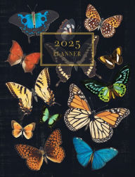 Title: 2024-2025 Weekly Planner - Butterflies Simple