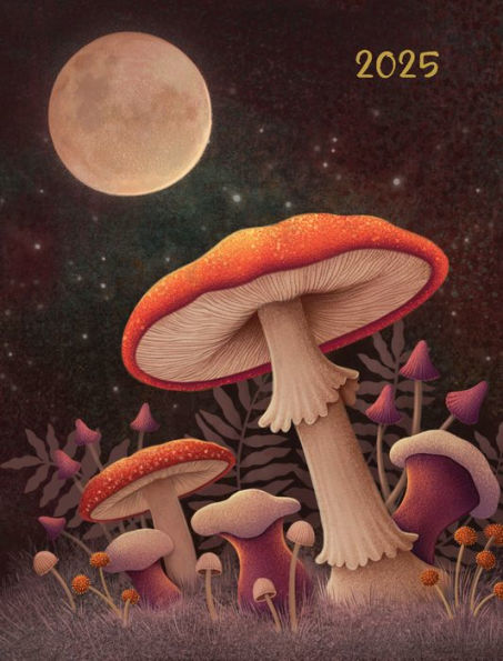 2024-2025 Weekly Planner - Mushroom Moon