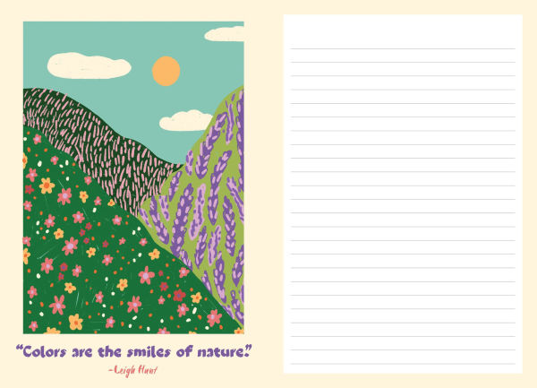 2025-2026 Super Pocket Planner Patchwork Mountains