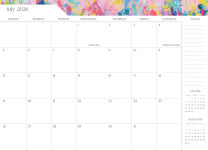 Alternative view 3 of 2025-2026 Super Pocket Planner Bike Bouquet