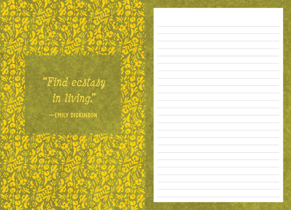 2025-2026 Super Pocket Planner Lemon Tree