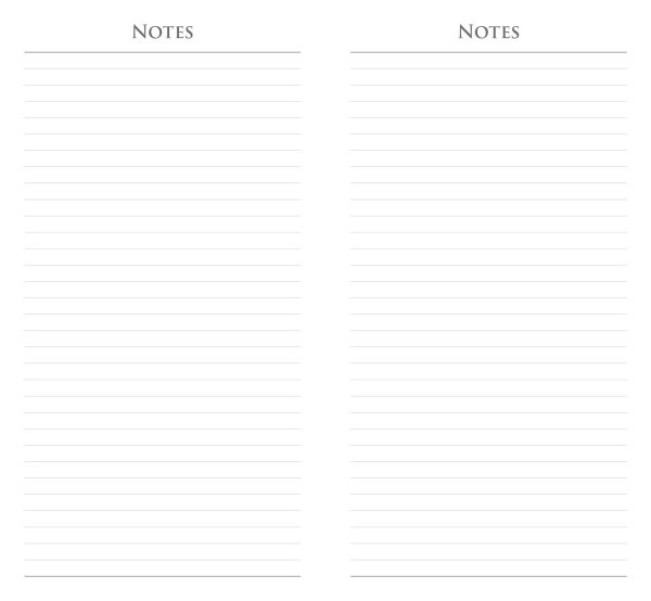 2025-2026 Mini Skinny Planner Sea Creatures