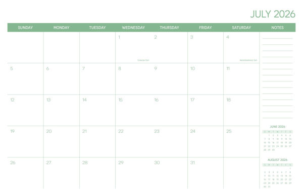 2025-2026 Surrey Planner Big Bold Butterflies