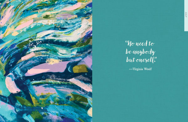 2025-2026 Chunky Planner Rainbow Jellyfish