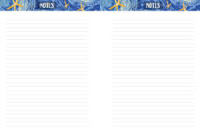 Alternative view 6 of 2025-2026 Chunky Planner Starry Night Sleep