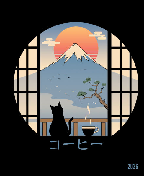 2025-2026 Chunky Planner Coffee Cat