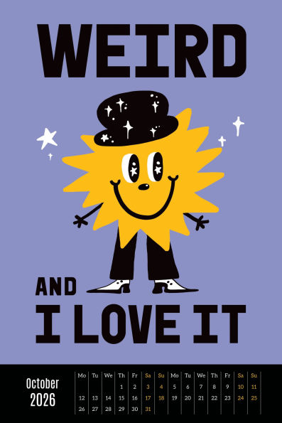 2026 SANDERS DE ROEPER OVERSIZED WALL CALENDAR - Exclusive