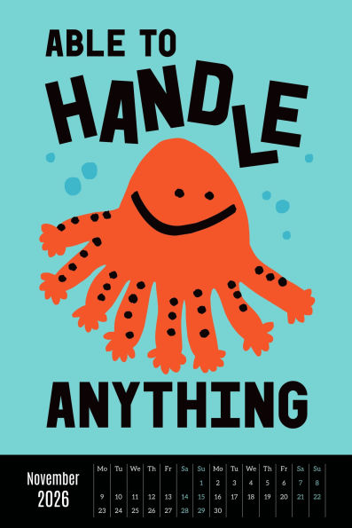 2026 SANDERS DE ROEPER OVERSIZED WALL CALENDAR - Exclusive