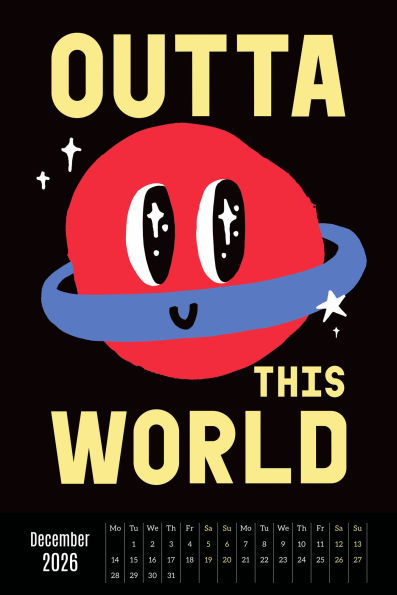 2026 SANDERS DE ROEPER OVERSIZED WALL CALENDAR - Exclusive