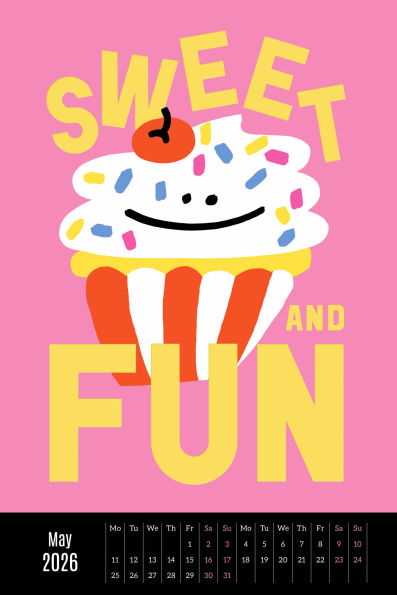 2026 SANDERS DE ROEPER OVERSIZED WALL CALENDAR - Exclusive