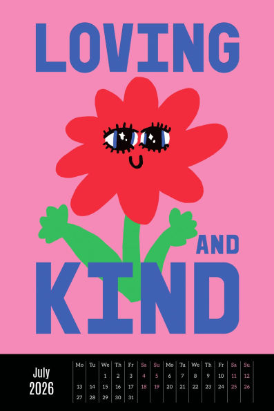 2026 SANDERS DE ROEPER OVERSIZED WALL CALENDAR - Exclusive