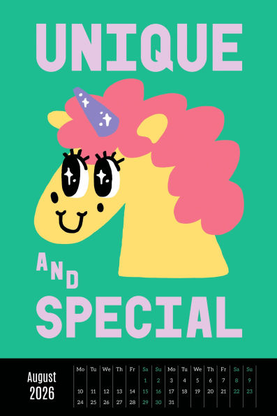 2026 SANDERS DE ROEPER OVERSIZED WALL CALENDAR - Exclusive