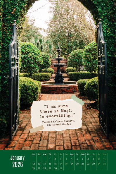 2026 LITERARY SNAPSHOTS OVERSIZED WALL CALENDAR - Exclusive