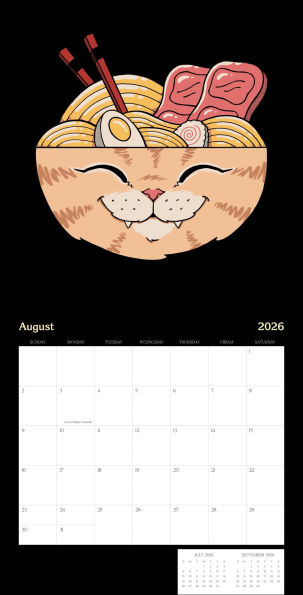 2026 VINCENT TRINIDAD STANDARD WALL CALENDAR - Exclusive