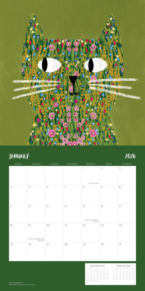 2026 NIASKI STANDARD WALL CALENDAR - Exclusive