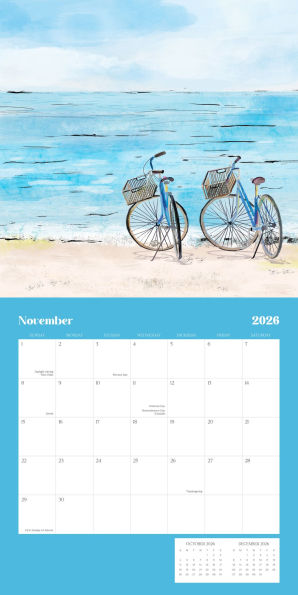 2026 SEASCAPES STANDARD WALL CALENDAR - Exclusive