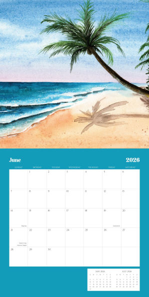 2026 SEASCAPES STANDARD WALL CALENDAR - Exclusive