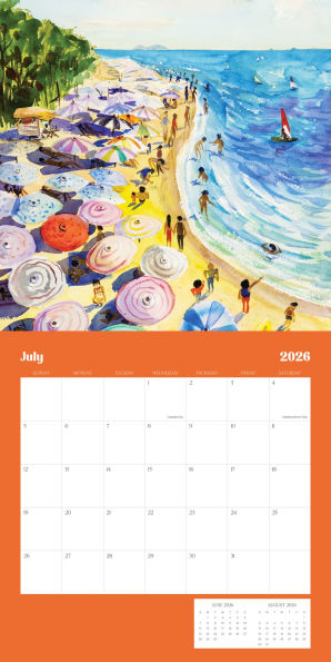 2026 SEASCAPES STANDARD WALL CALENDAR - Exclusive