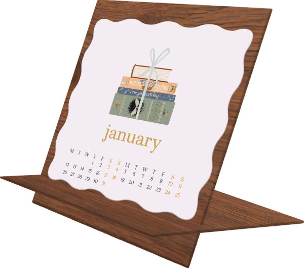 2026 BOOK LOVERS EASEL DESK CALENDAR - Exclusive