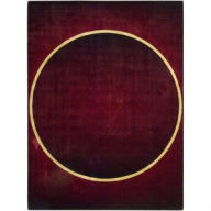 Title: Parallels PR13 Burgundy Contemporary Rug