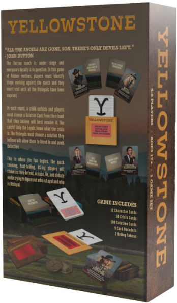 Yellowstone Party Game