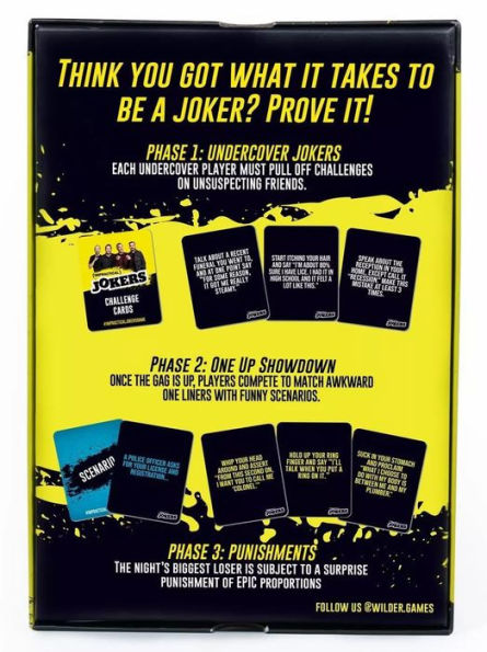 Impractical Jokers Box of Challenges Game