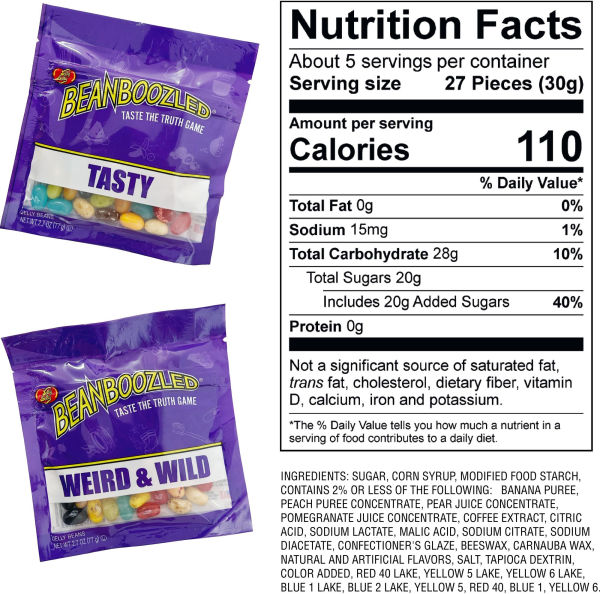 Jelly Belly BeanBoozled - Taste The Truth Game