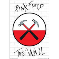 Title: Poster Pink Floyd The Wall, Hammer Logo Music Poster Print - 24x36