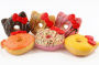 Sanrio Hello Kitty Super Soft Squishy Big Donut Ball Chain (Assorted)