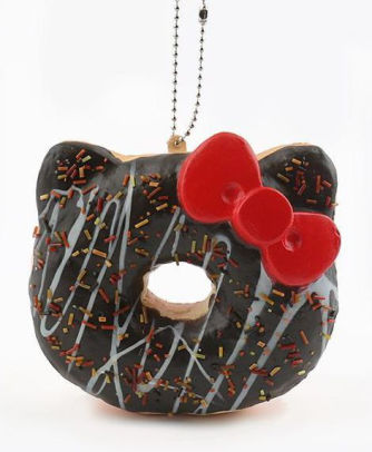 Sanrio Hello Kitty Super Soft Squishy Big Donut Ball Chain Assorted By Hamee Us Corp Barnes Noble - roblox necklace hello kitty