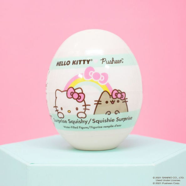 Hello Kitty x Pusheen Squishy Figure Capsule Toy