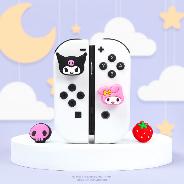 Sanrio Nintendo Switch Thumb Grip Caps - Kuromi/My Melody