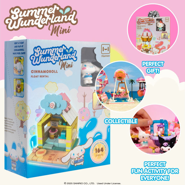 Sanrio Building Blocks Summer Wunderland Mini - Cinnamoroll Float Rental