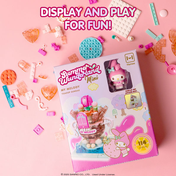 Sanrio Building Blocks Summer Wunderland Mini - Cinnamoroll Float Rental
