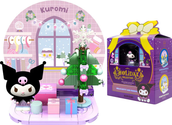 Sanrio Building Blocks Holiday Collection - Kuromi Joy of Gifting