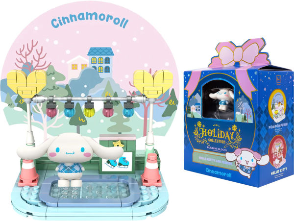 Sanrio Building Blocks Holiday Collection - Cinnamoroll Winter Chills, Love Chills